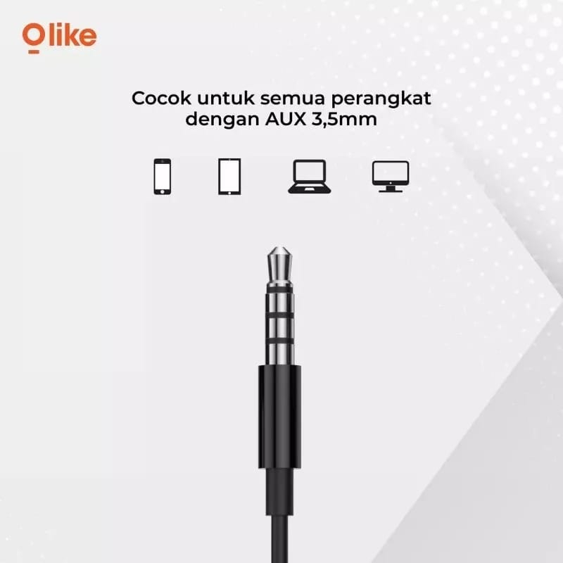 Headset OLIKE OH-W1H BASS Handsfree OLIKE OH-W1H BASS Earphone OLIKE OH-W1H BASS