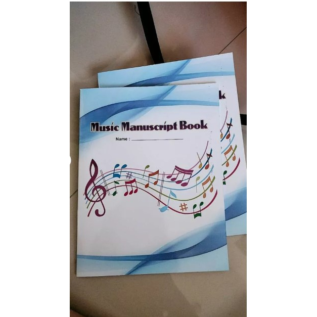 

PROMO Buku tulis musik garis lima / buku garis paranada / manuscript book music book