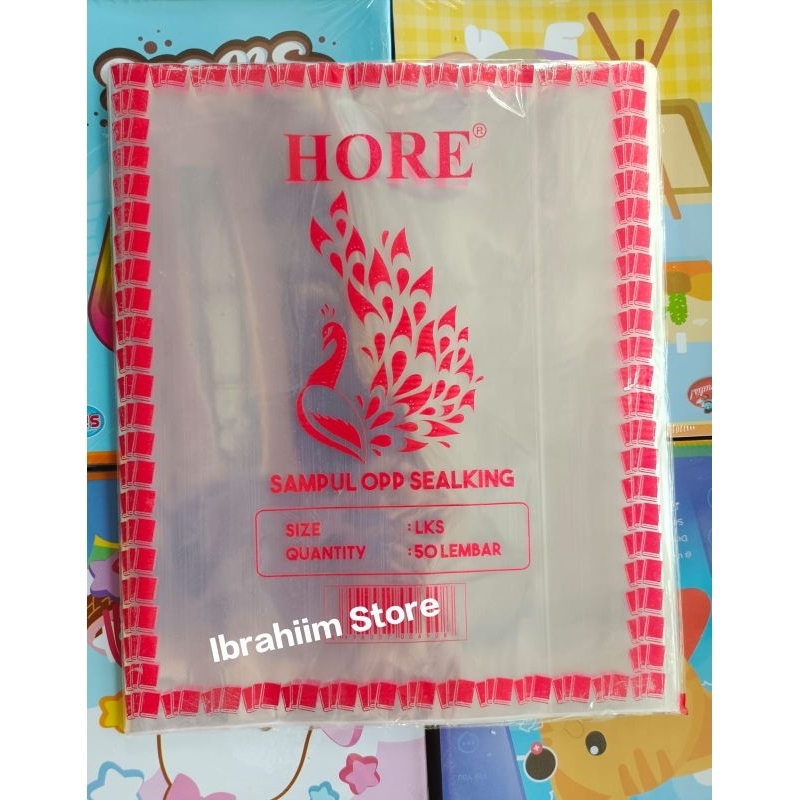 SAMPUL PLASTIK FOLIO ISI 50 PCS / SAMPUL OPP FOLIO MURAH