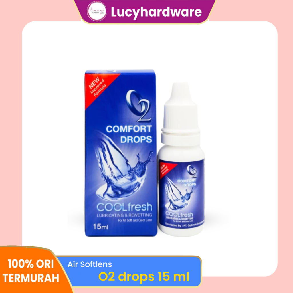 O2 Comfort 15ml Eye Drops Tetes Softlens