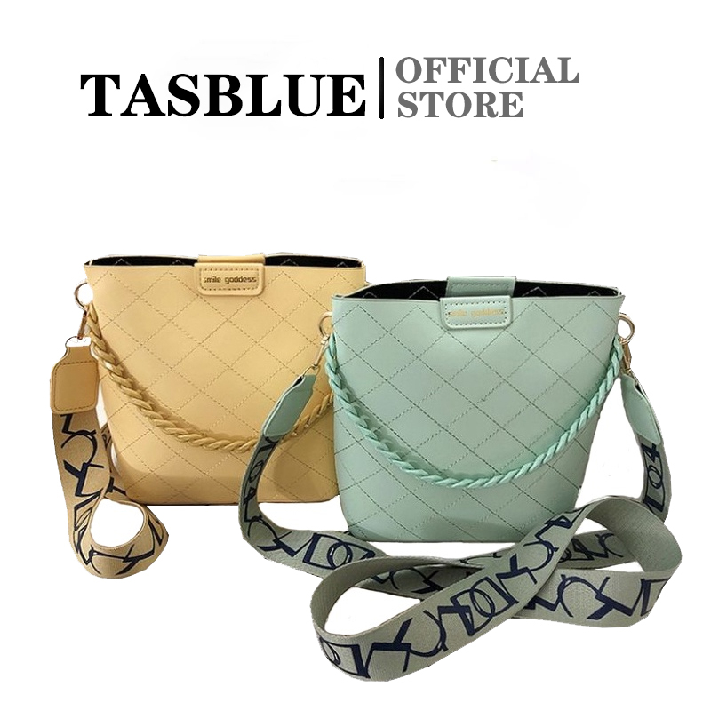 TASBLUE Tas Suspender Wanita Baru  Tas Suspender Impor  Tas Tangan  Tas Tianteng Suspender Wanita  T133