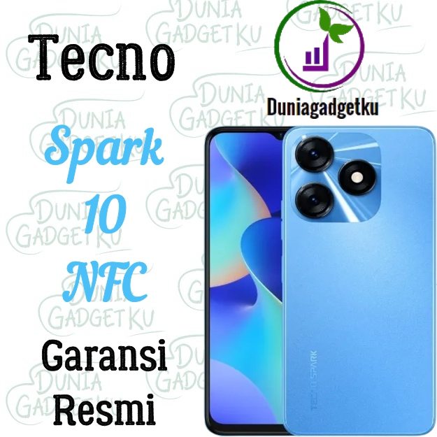 Tecno Spark 10 NFC 8/128 GB Garansi Resmi