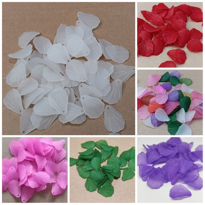 30pcs Dahlia doff bahan membuat kerajinan