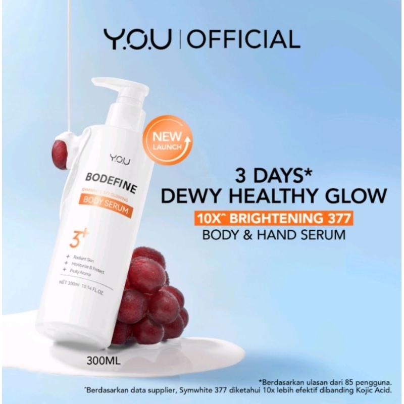 YOU Bodefine symwhite 377 glowing Body serum