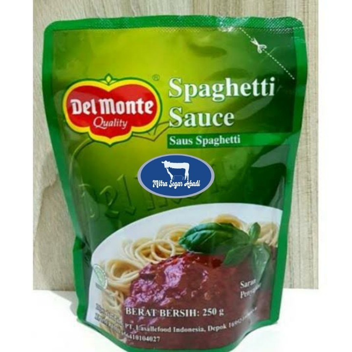 

Delmonte spaghetti sauce 250gr