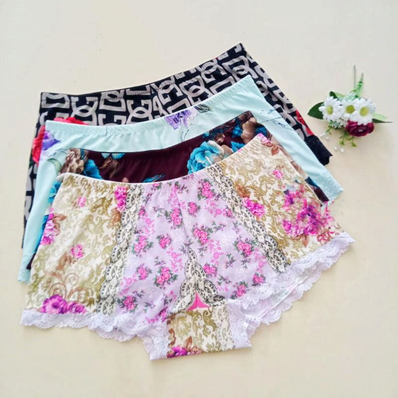 Celana Dalam Jupe Renda CD Boxer Wanita Motif