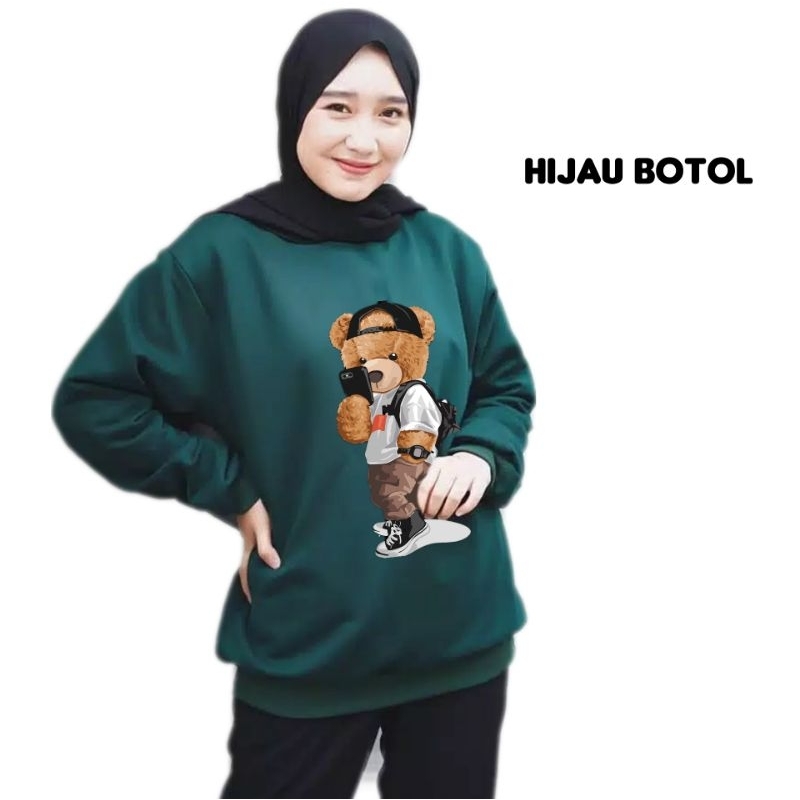 SWEATER WANITA  TEDY BEAR