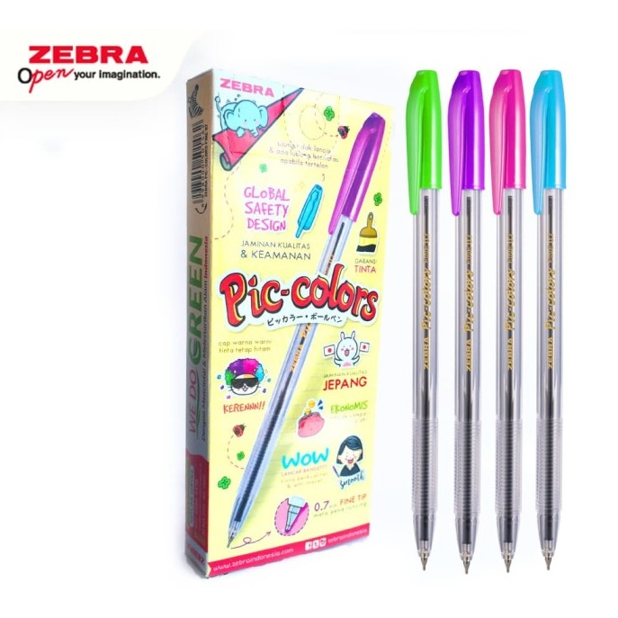 

Bolpoin / Pulpen / Pen / Bolpen Pic Colors semi Gel Ink