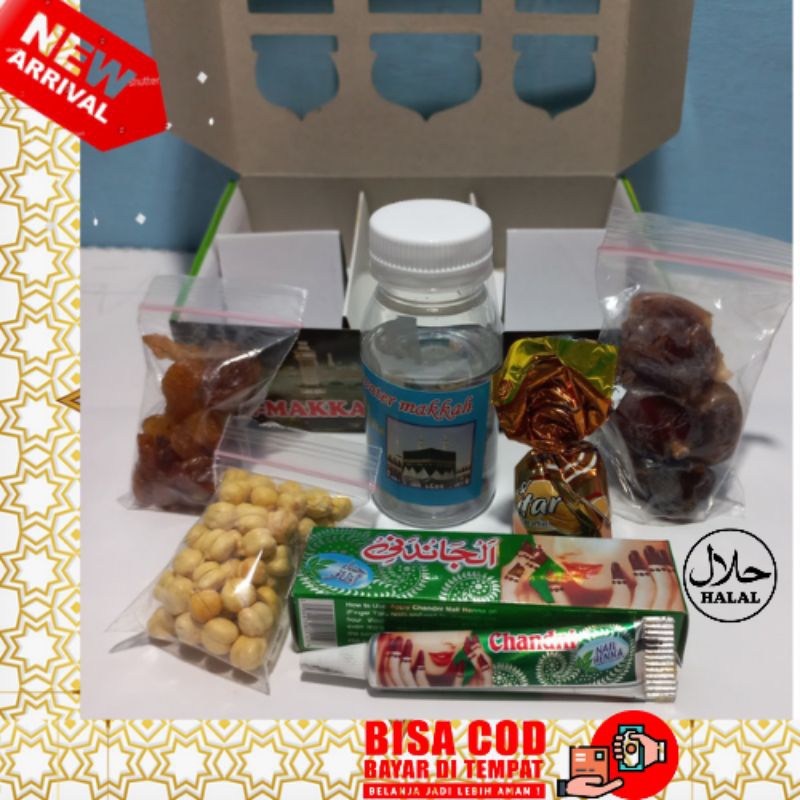 

Promo paket oleh oleh Haji dan Umroh dalam kotak murah