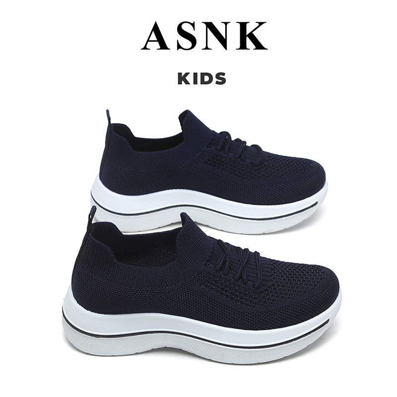 [GROSIR][COD] SEVEN_DAY SEPATU SLIP ON SNEAKERS ANAK CEWEK COWOK USIA 7-9 THN WM2330 NAVY