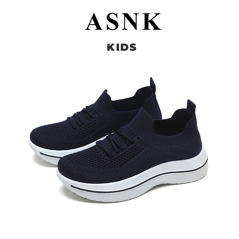 [GROSIR][COD] SEVEN_DAY SEPATU SLIP ON SNEAKERS ANAK CEWEK COWOK USIA 7-9 THN WM2330 NAVY