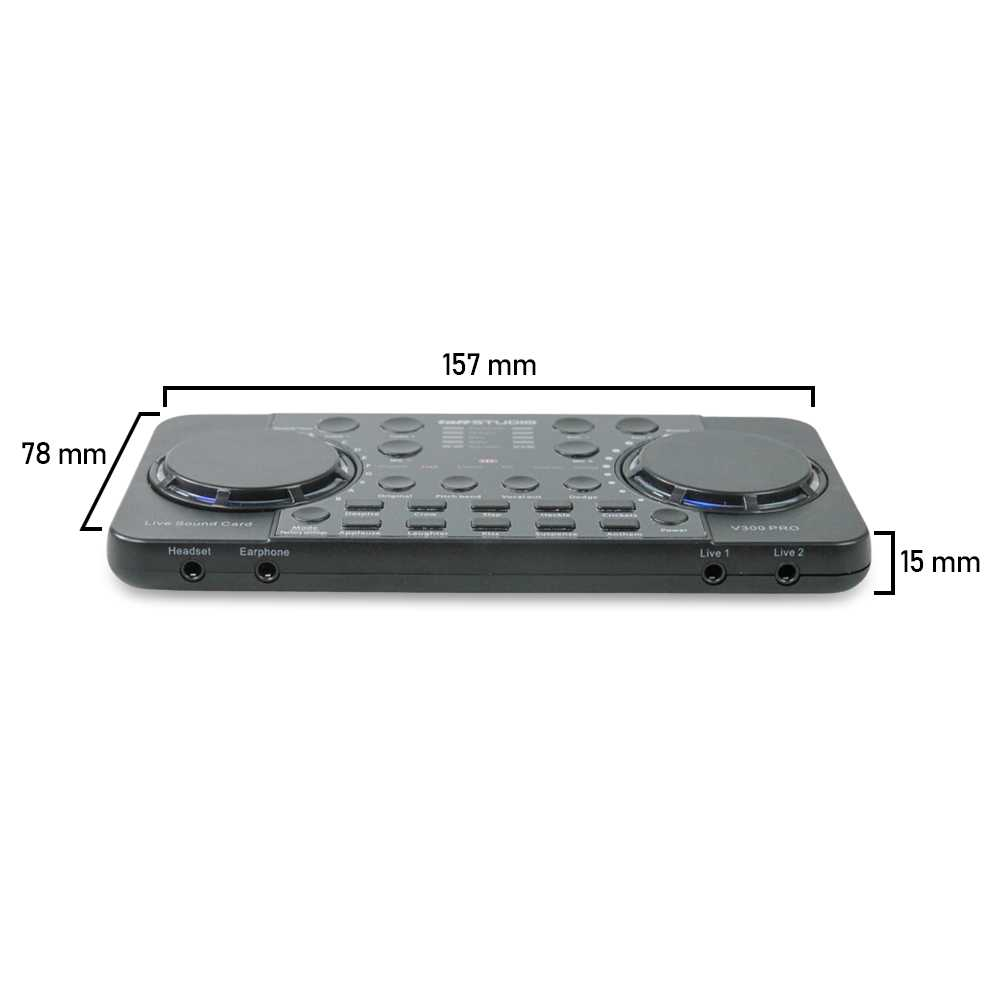 Audio Bluetooth USB External Soundcard Live Microphone 12 Efek Suara 9 Konfigurasi Sound Card Berkualitas