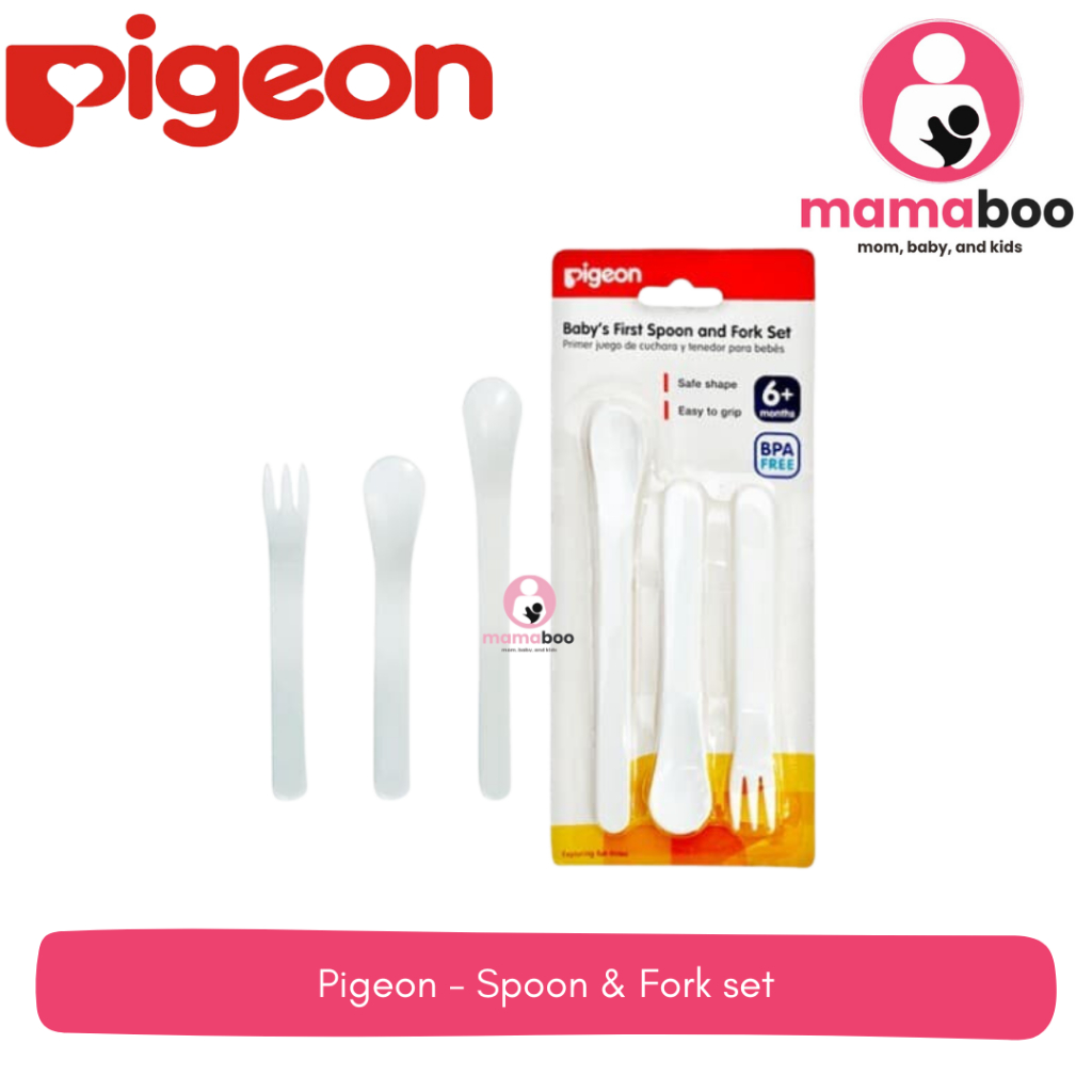 Pigeon Spoon &amp; Fork set