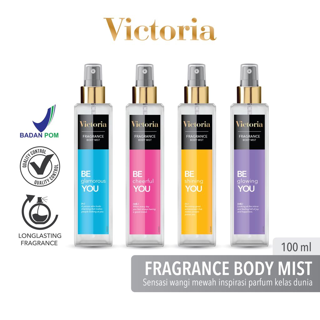 ARJUNA VICTORIA Fragrance Body Mist / Body Mist Victoria 100ml