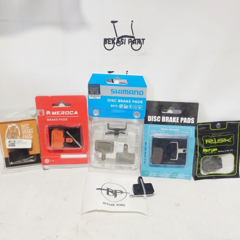 Brake Pad Kampas Rem Cakram Sepeda Hidrolik mekanik Pengganti Shimano b01s altus acera - Kampas Rem 