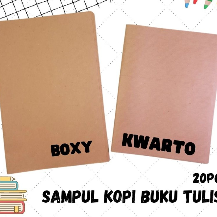 

Sampul Kopi / Sampul Coklat Buku Tulis