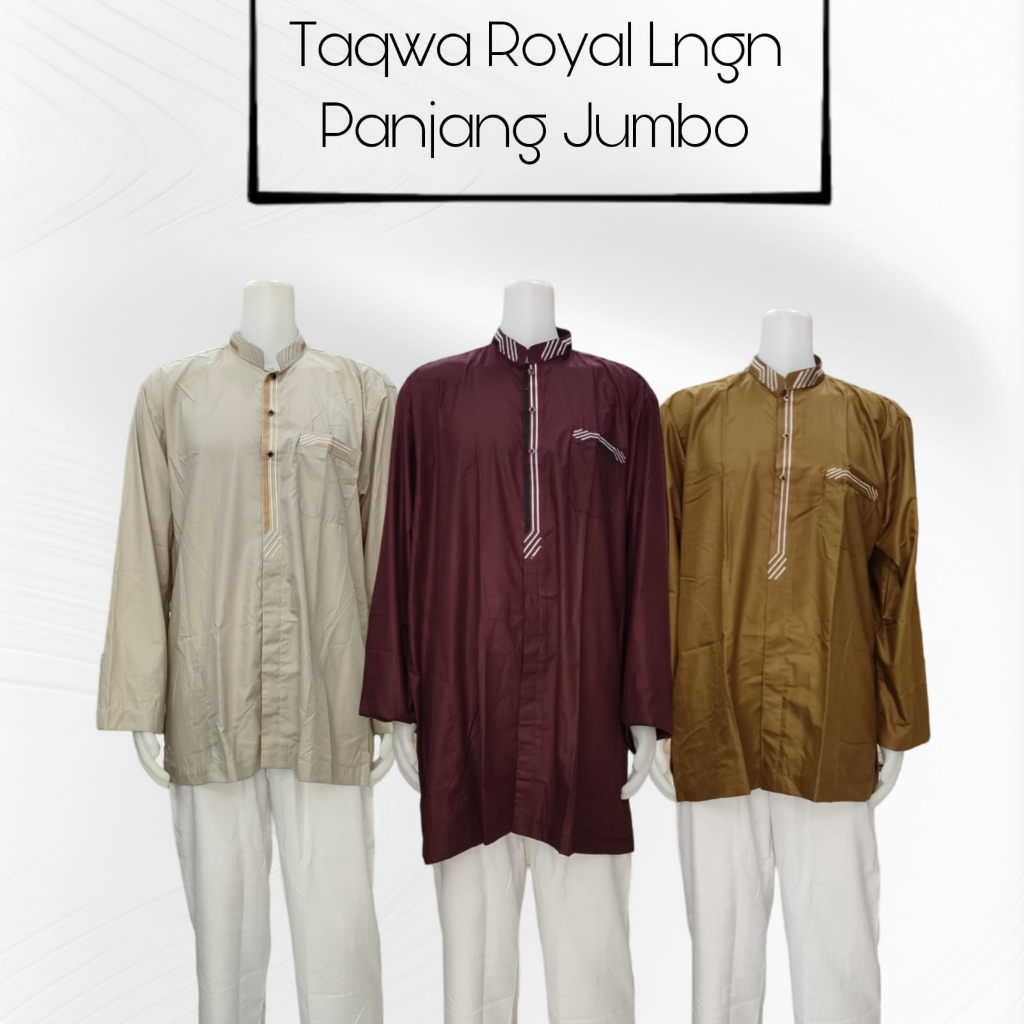 BISA COD / TAQWA YAHER ROYAL JUMBO LENGAN PANJANG / TAQWA JUMBO TRENDING