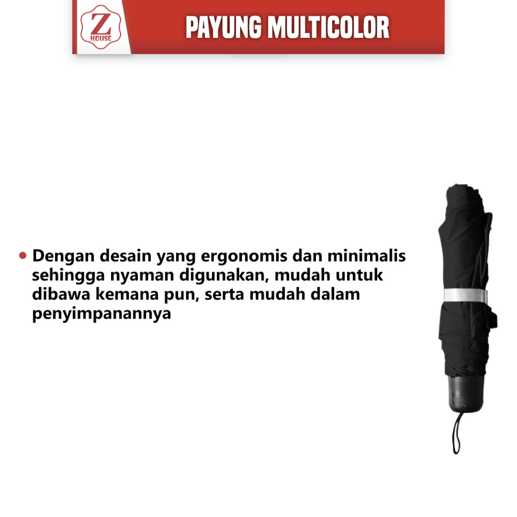 Payung Lipat Warna Warni Polos Anti Sinar Uv Umbrella Portable Payung Lipat Payung Serba Guna Payung Mobil Payung Anak Sekolah Polos Payung Murah Payung Hujan Dan Bebas Sinar Matahari