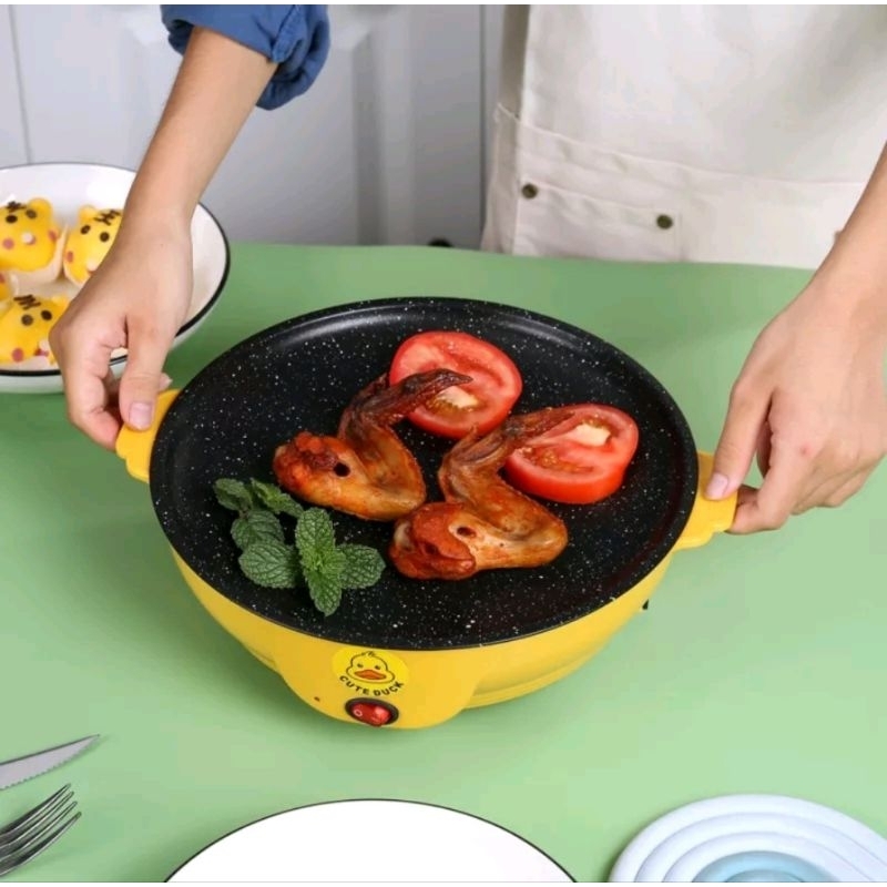Grill Pan Panggangan Panci listrik