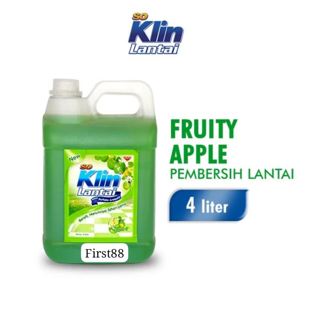 So Klin Lantai 4 Liter