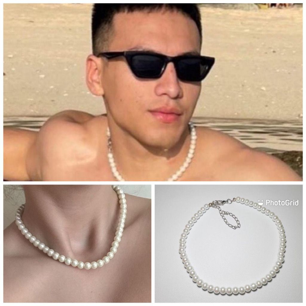 Kalung Mutiara Pria Dan Wanita Model Jefri Nichol
