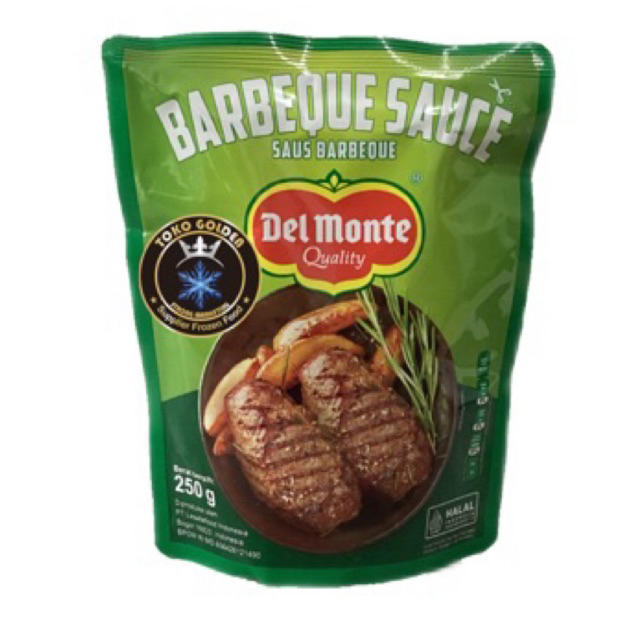 

delmonte sauce barbeque pouch 250gr