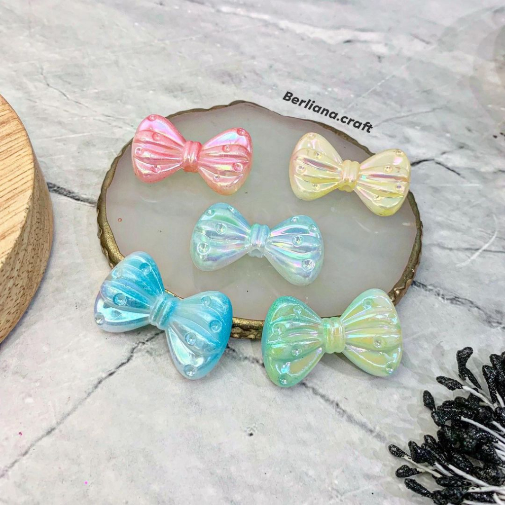 (3 Pcs) Manik Pita Rainbow Glass