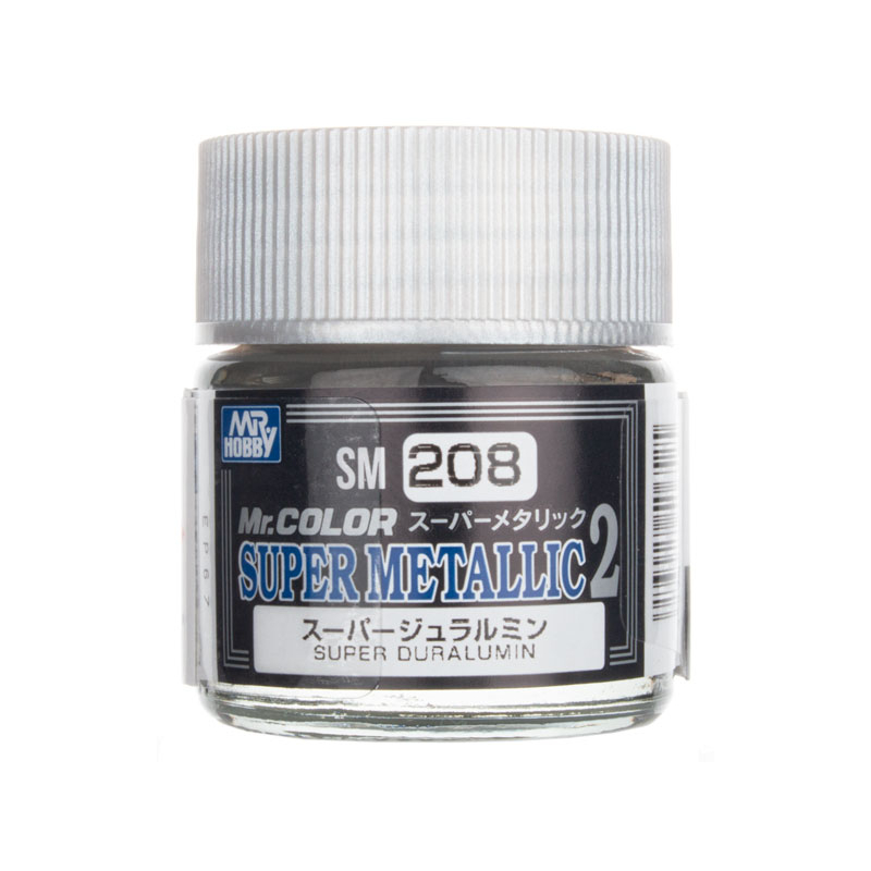 MR HOBBY COLOR SM208 / SM 208 SUPER DURALUMIN