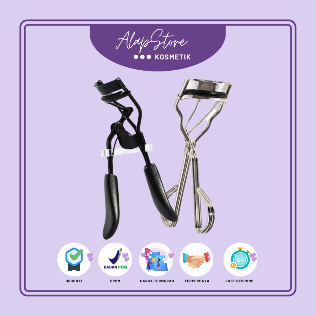 GLAMFIX Eyelash Curler _ Penjepit Bulu Mata Alat Pelentik Bulu Mata | GLAM FIX Alat Kecantikan Makeup by YOU