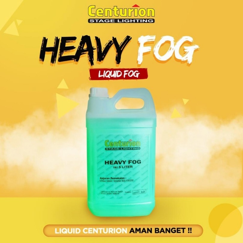 Cairan Mesin Asap Centurion Liquid fog Minyak Smoke Asap Panggung