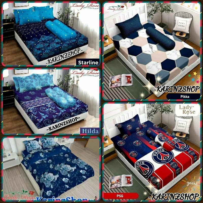 Sprei Lady Rose Single 120 120x200 PIKKA/PSG/HILDA/STARLINE/GLOW