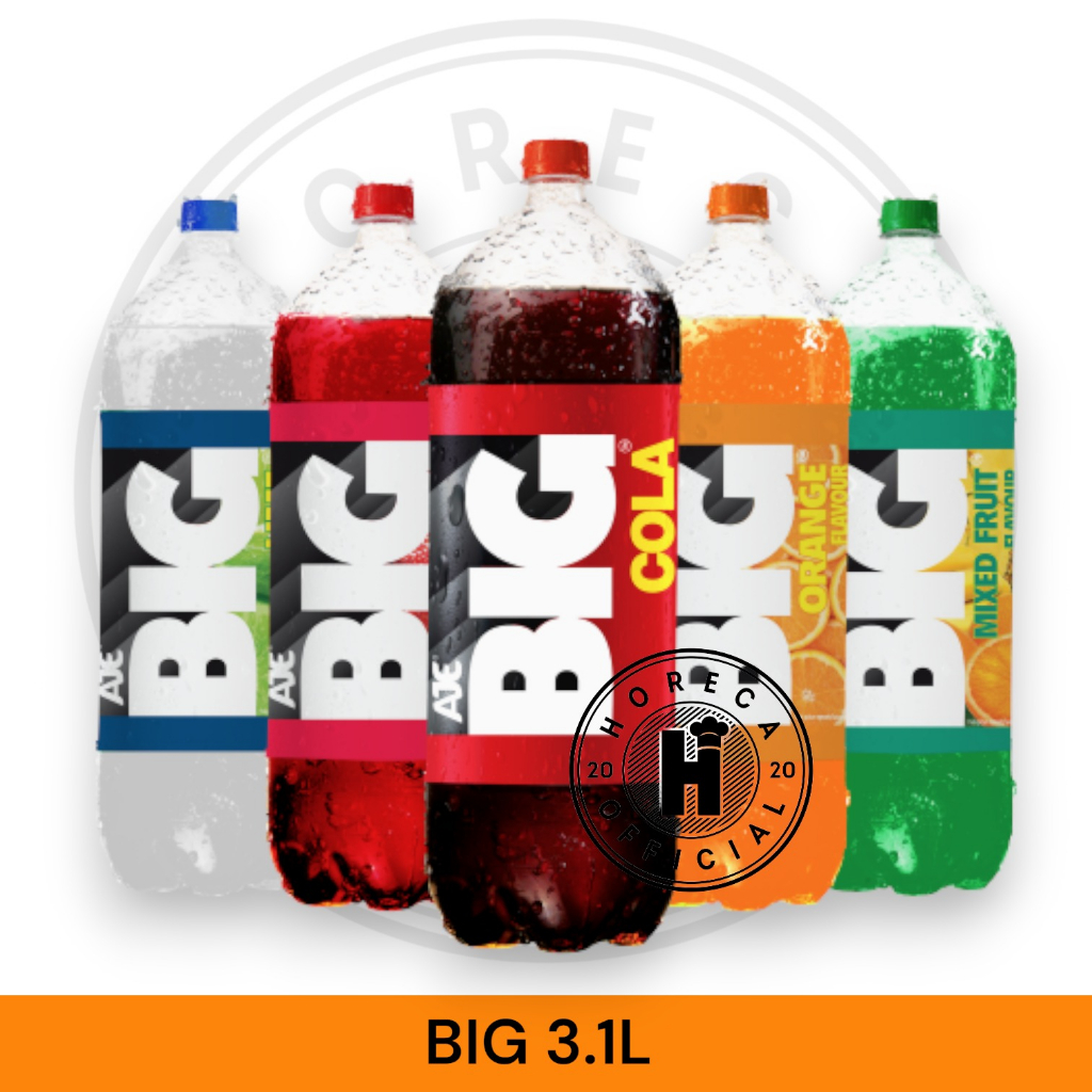 

BIG COLA SOFT DRINK SODA 3.1 LITER | MINUMAN RINGAN BIGCOLA SODA 3.1L