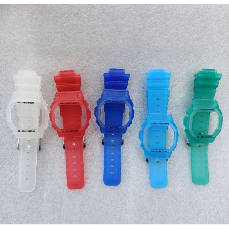 BnB Jelly Bezel Strap G-shock DW-5600 DW-5000 DW-5700 GW-5000 GW-B5600 GWX-5600 AFTER MARKET