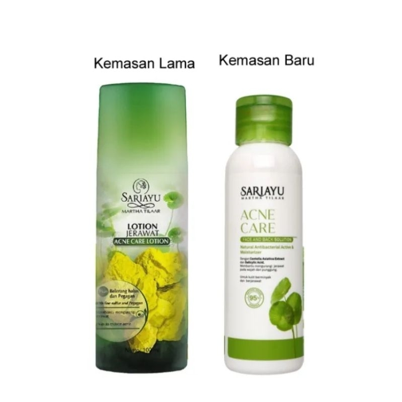 Sariayu Lotion Jerawat / Acne Care Face and Back Solution [Kemasan Baru]