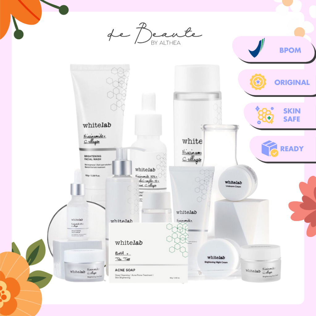 Whitelab Brightening Face Body Serum Wash Day Night Eye Cream Underarm Toner Acne Essence Soap Mugwort Heartleaf Gel Mask Sunscreen Cera-Mug Barrier