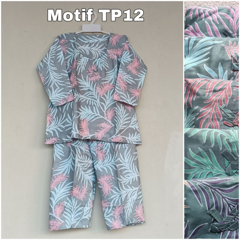 Babydoll anak lengan panjang umur 0 2 4 6 8 10 12 14 tahun tanggung remaja setelan baju tidur muslim