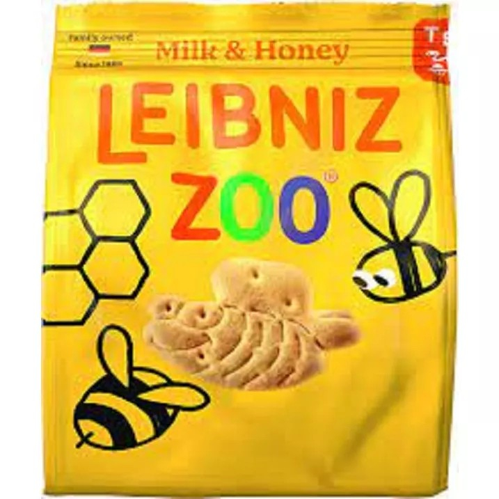 

Leibniz Zoo Biscuits Jungle Milk & Honey 100gr Biskuit