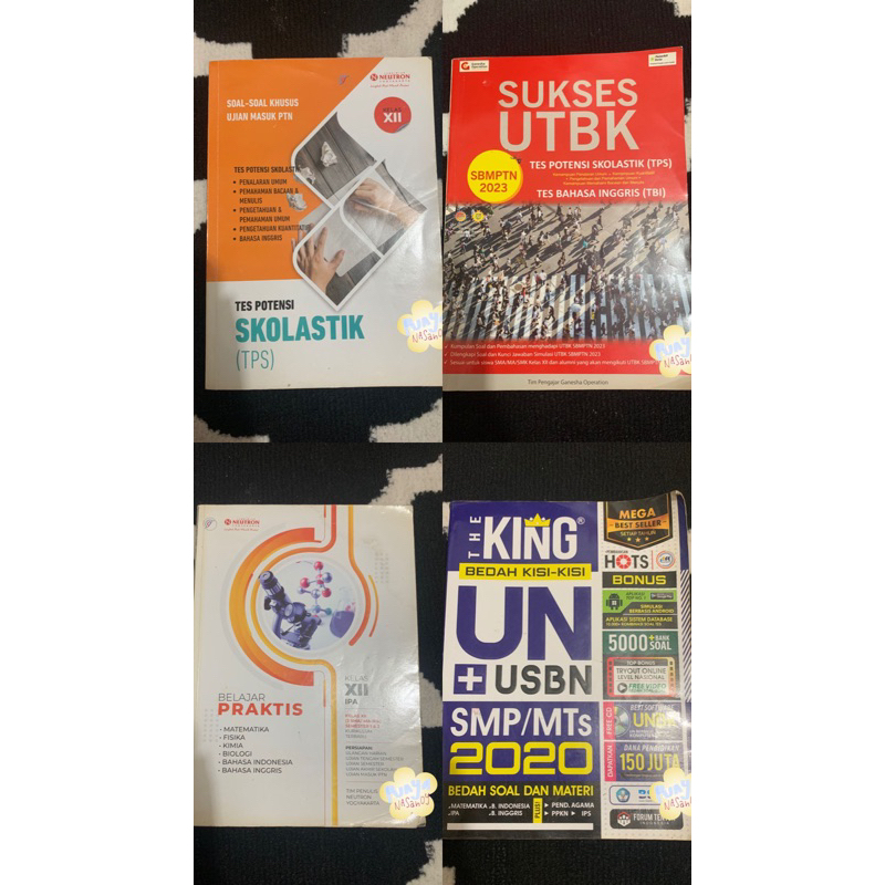 PRELOVED / WTS BUKU SNBT 2023 | GO SUKSES UTBK NEUTRON TES POTENSI SKOLASTIK