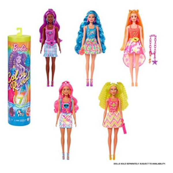 

Dijual Boneka Mattel Barbie Neon Tie-Dye Surprise Color Reveal Doll Diskon