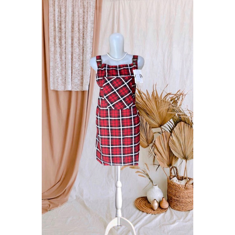 ZARA dress tartan
