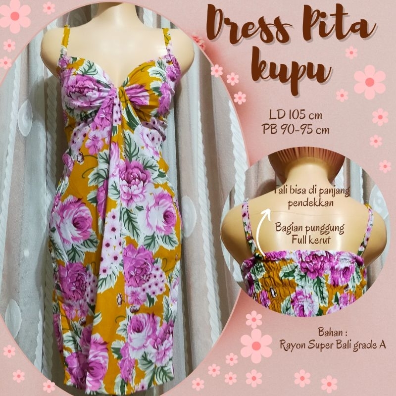 Home dress //Dress pita pendek