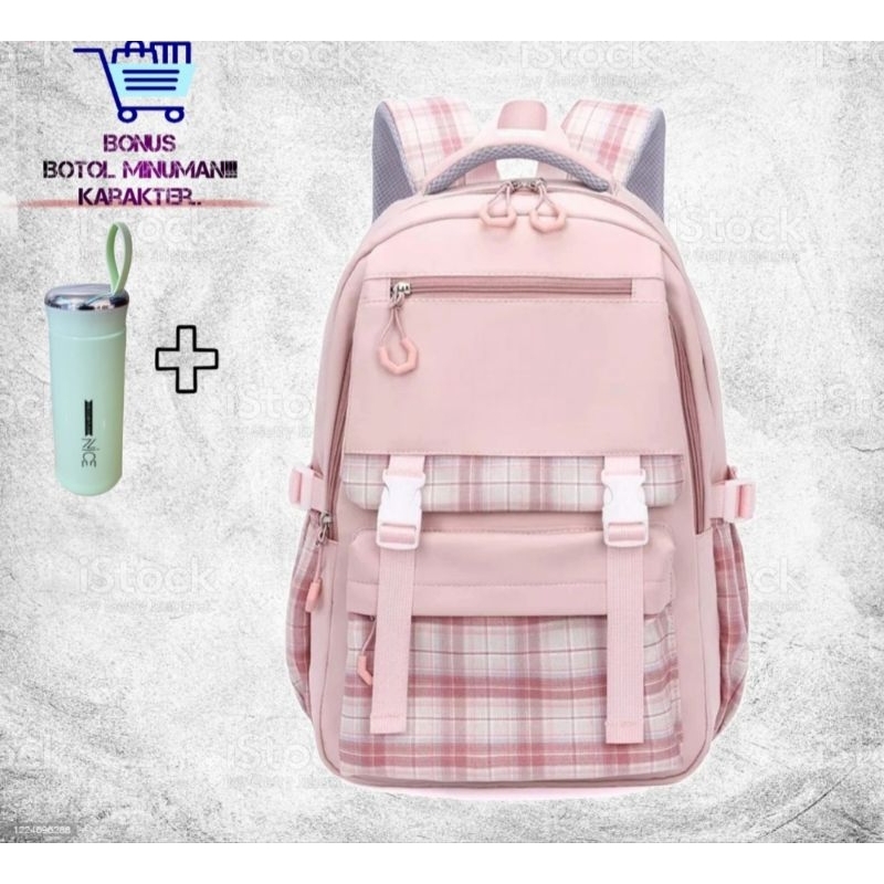 ST99 - Bisa COD - Tas Sekolah - Ransel Sekolah - Backpack - Tas Ransel Sekolah Model Korea - Tas Ransel import