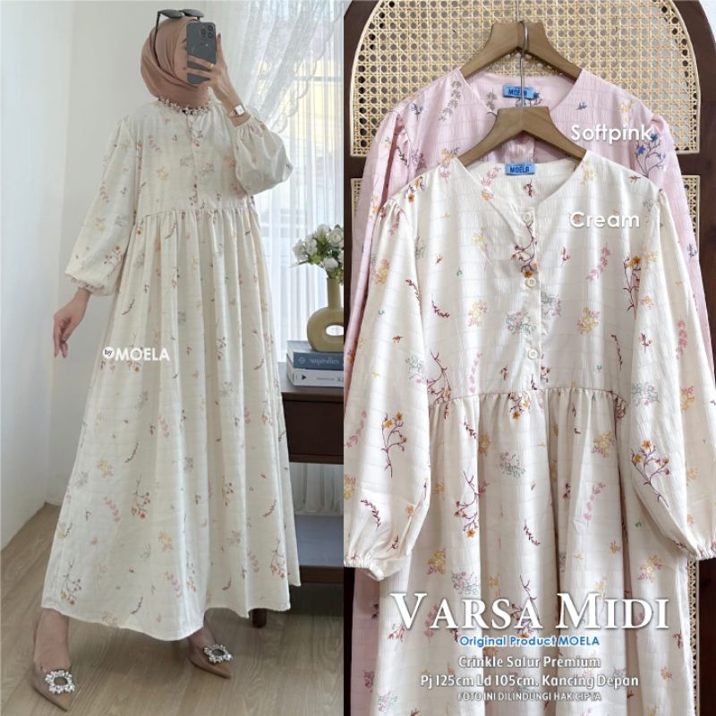 Gamis Midi Dress Busui Motif Kombinasi Original Moela &quot;Part 1&quot; [Filma Cansa Geyas Diara Miela Ruisa Ormia Evona Nutena Arica Marfa Alima Elois Vilio Firsa Savin Diona Leina Giomi Elosi Feibi Armia Suila Pifam Aresa Wiona Slevi Brina Nivna Pirva Cioca]