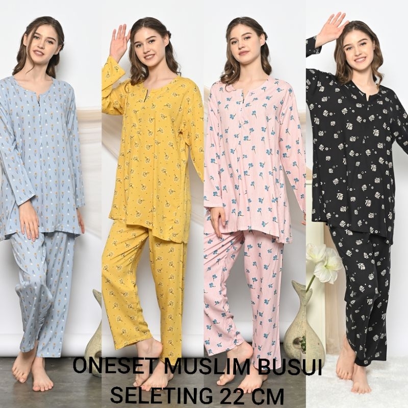 SETELAN RAYON BUSUI LENGAN PANJANG / ONESET  MUSLIM PAJAMAS DREAM