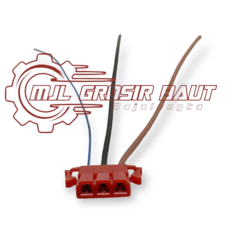 SOKET TOMBOL PIN 3 DIM KLAKSON STATER LAMPU