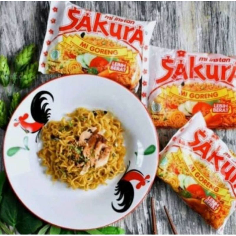 Mie SAKURA Mie Goreng Instan 1dus/karton