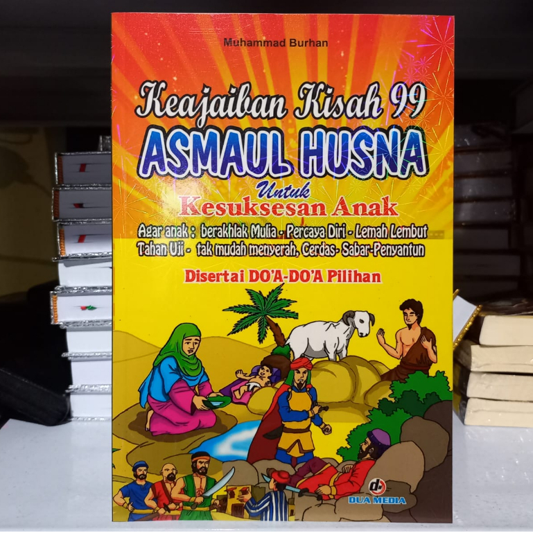 Buku Anak -Keajaiban 99 kisah Asmaul Husna Full Color - DM