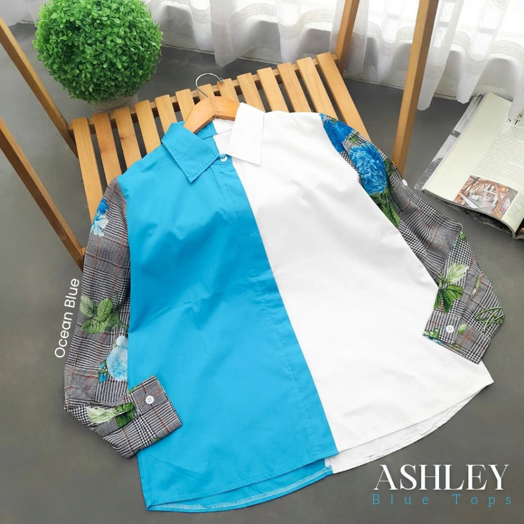 CallieTamami - A 6561 Ashley Blue Tops