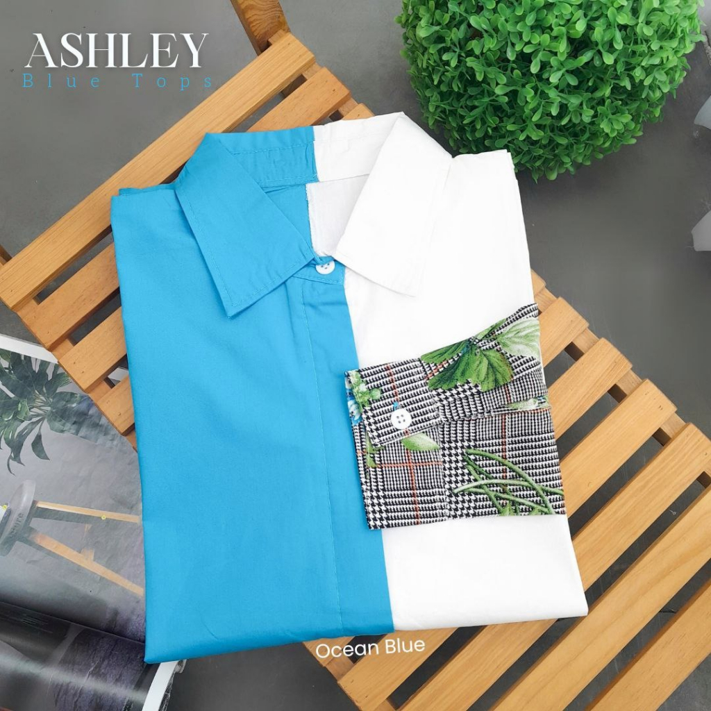 CallieTamami - A 6561 Ashley Blue Tops