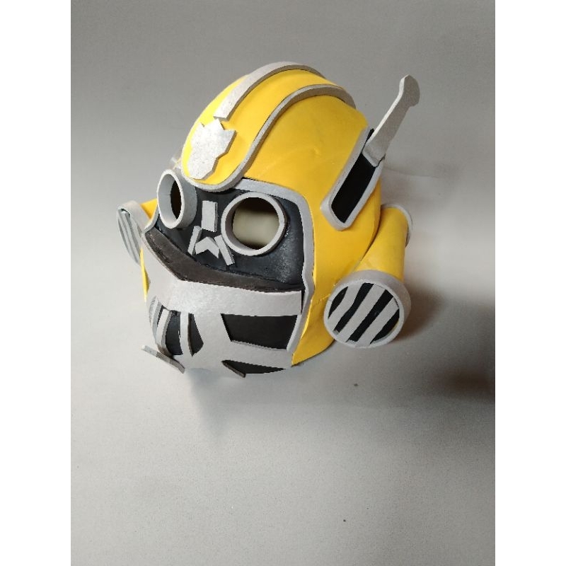 Topeng full face robot Bumblebee transformer